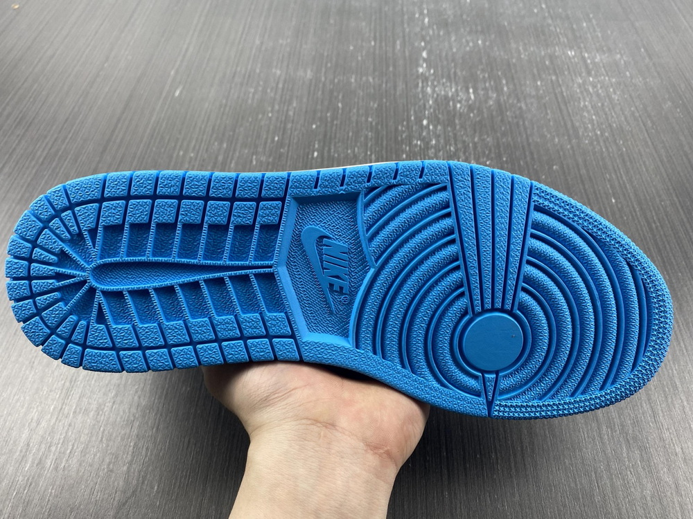 Jordan 1 Retro Low OG Black Dark Powder Blue
