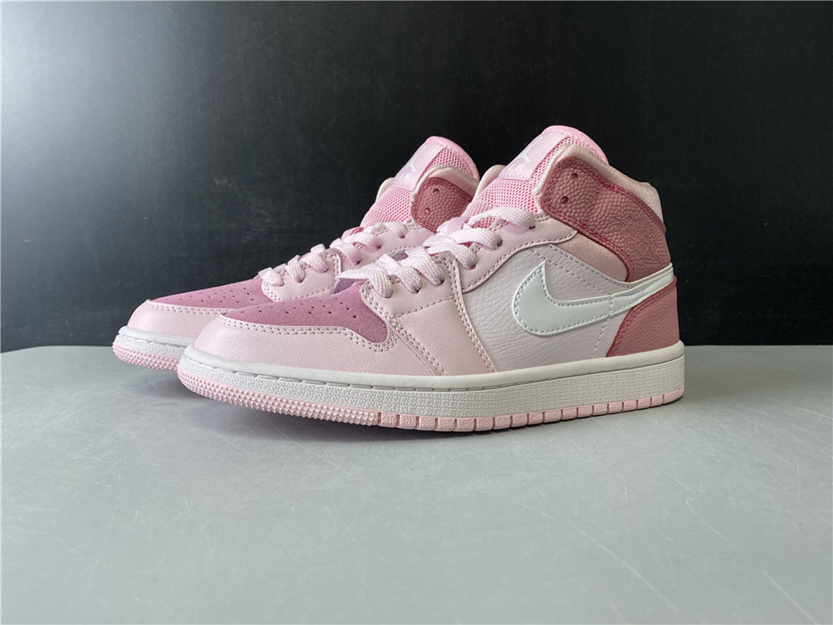 Jordan 1 Mid Digital Pink (W)