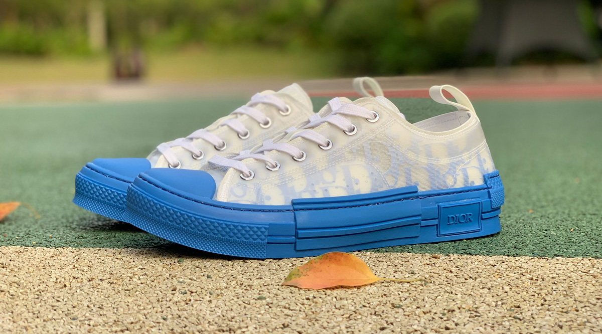 Dior B23 Low Dior Oblique - Gradient Blue