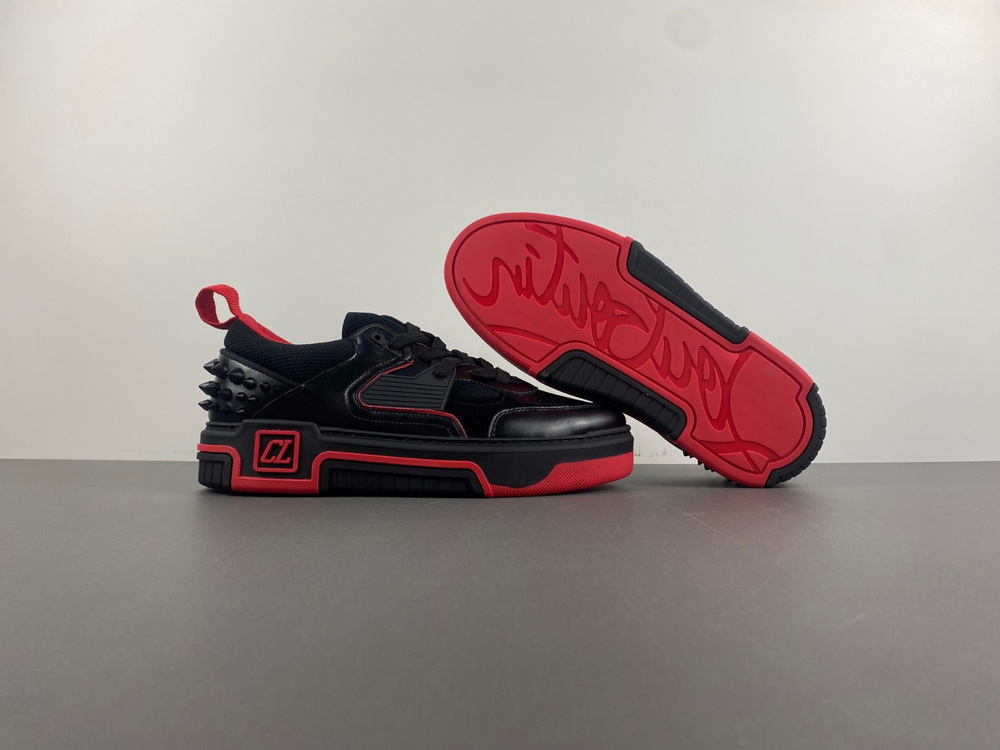 Christian Louboutin Black Calf Leather