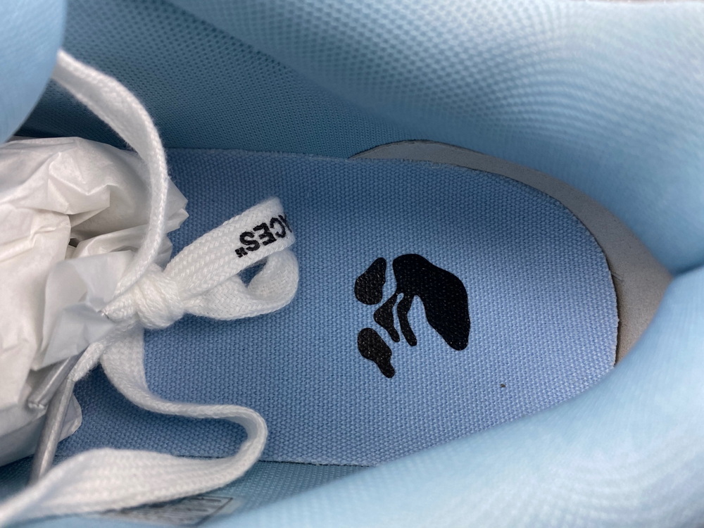 OFF-WHITE Out Of Office OOO Low Tops White Blue (FW22)