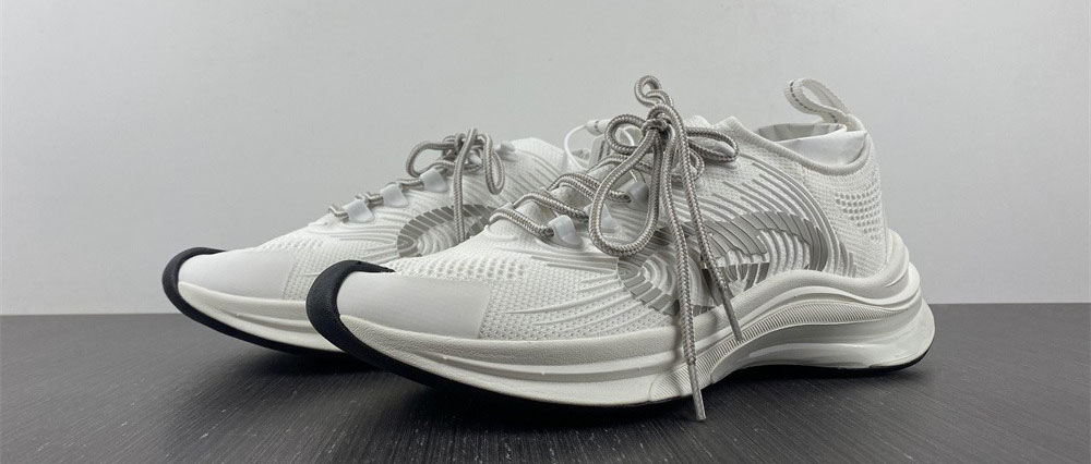 Gucci Run Sneaker White Fabric