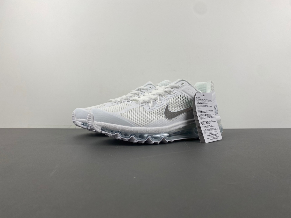 Nike Air Max 2013 White Metallic Slver