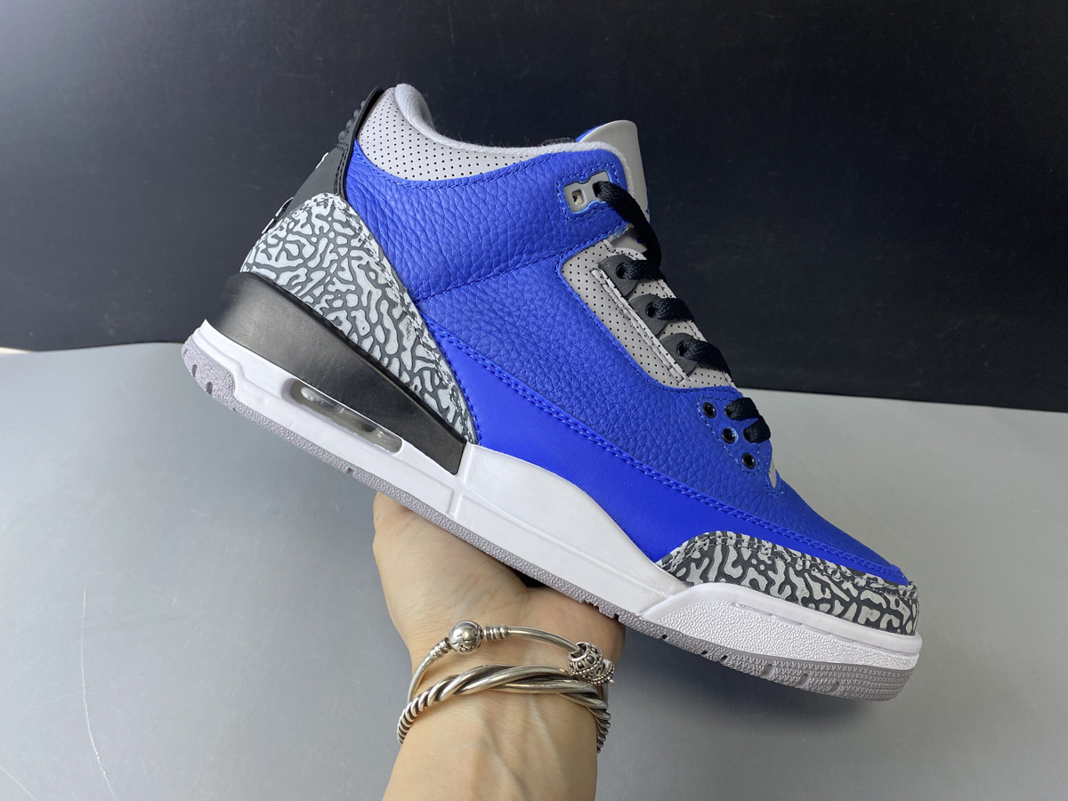 Jordan 3 Retro Varsity Royal Cement