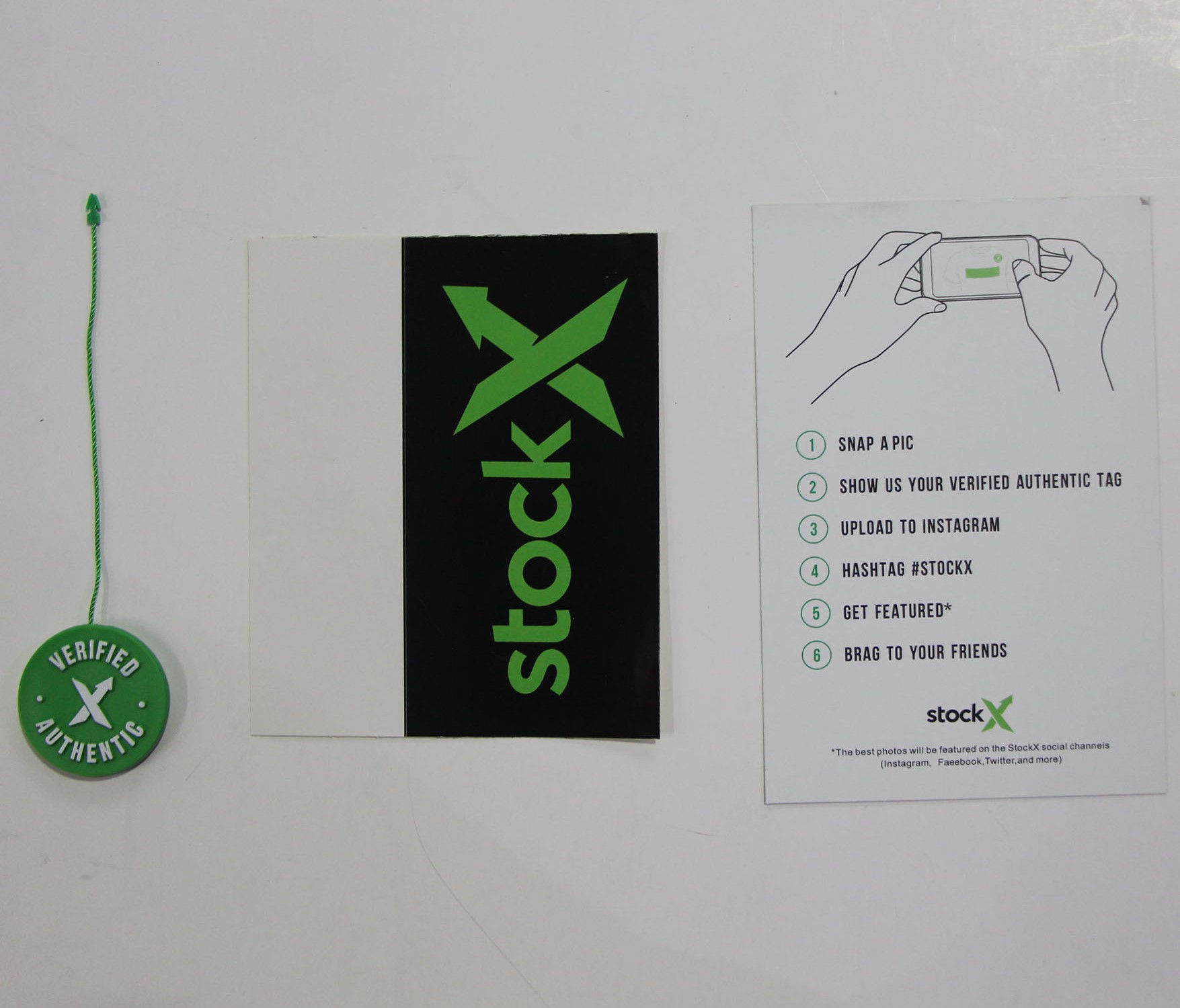 NEW STOCK X TAGS SET