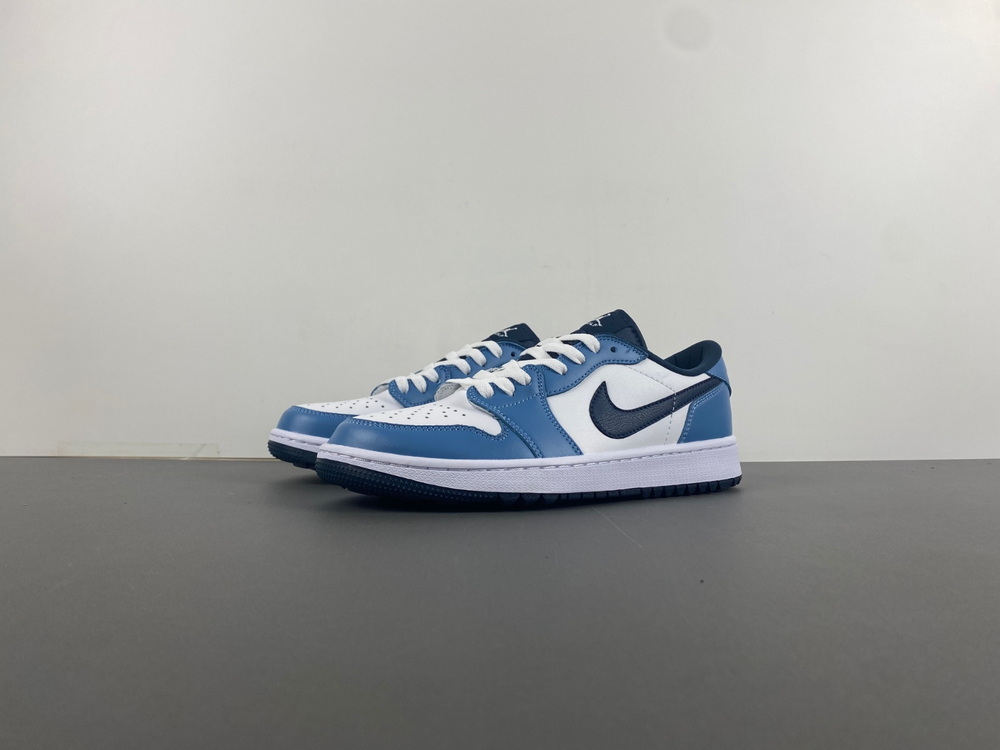 Jordan 1 Low Golf White Aegean Storm