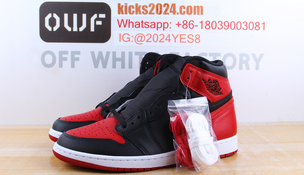 LJR batch Jordan 1 Retro High Bred Banned (2016)