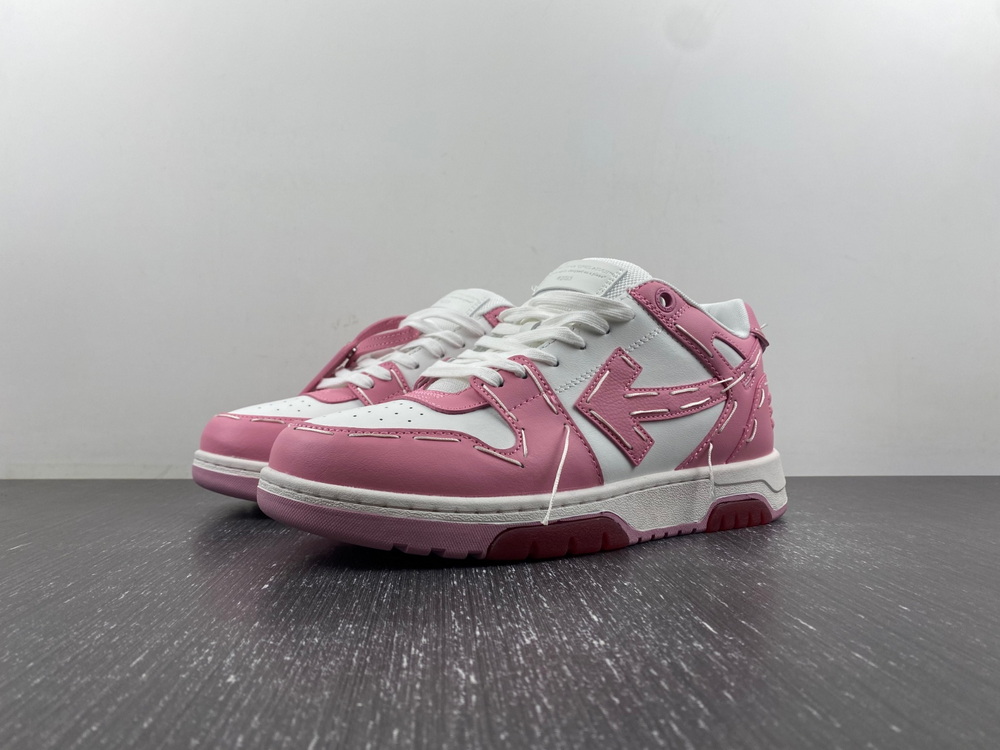 OFF-WHITE Out Of Office Sartorial Stitching Pink