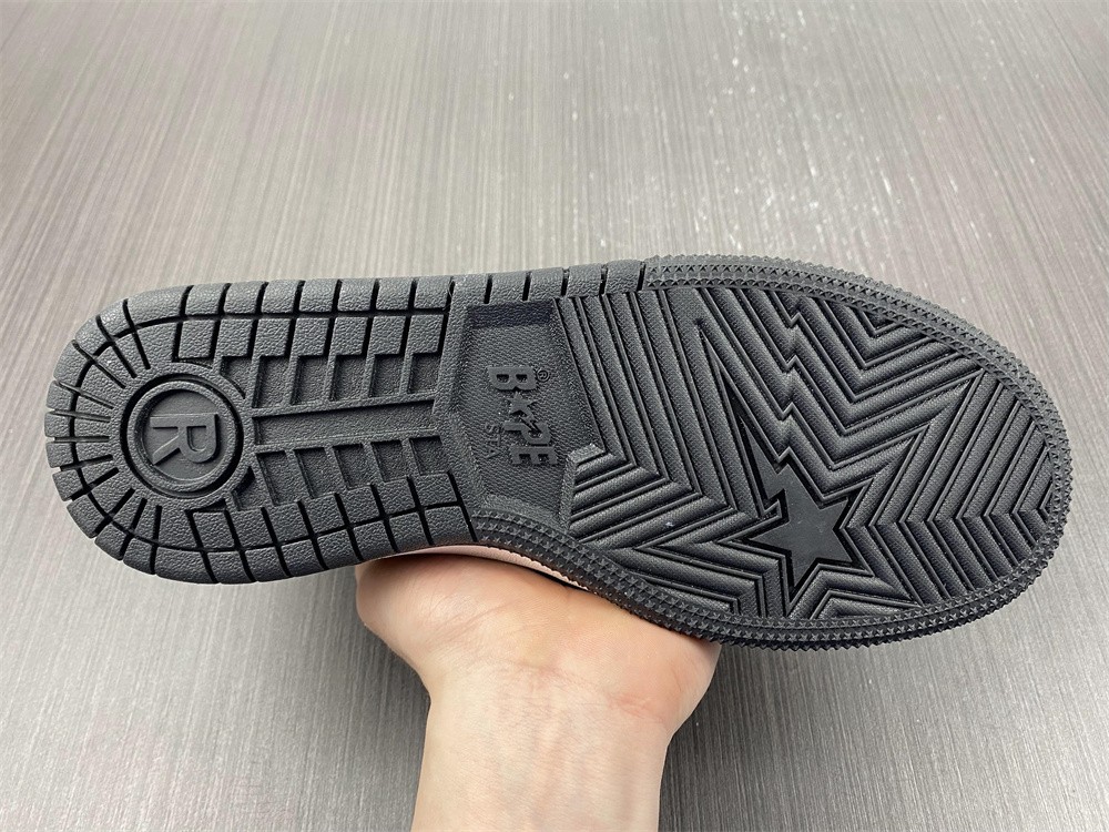 A Bathing Ape Bape SK8 Sta Black
