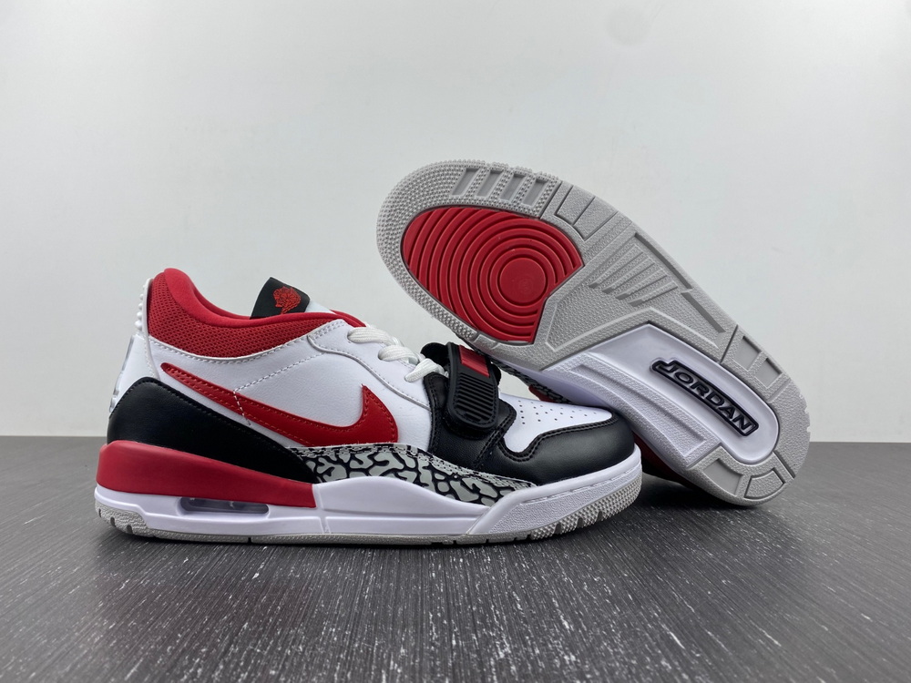 Jordan Legacy 312 Low Fire Red
