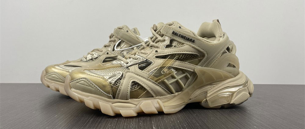 Balenciaga Track 4.0 Trainer Khaki