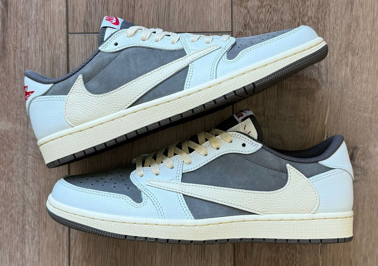 LJR batch Jordan 1 Retro Low OG SP Travis Scott Reverse Mocha