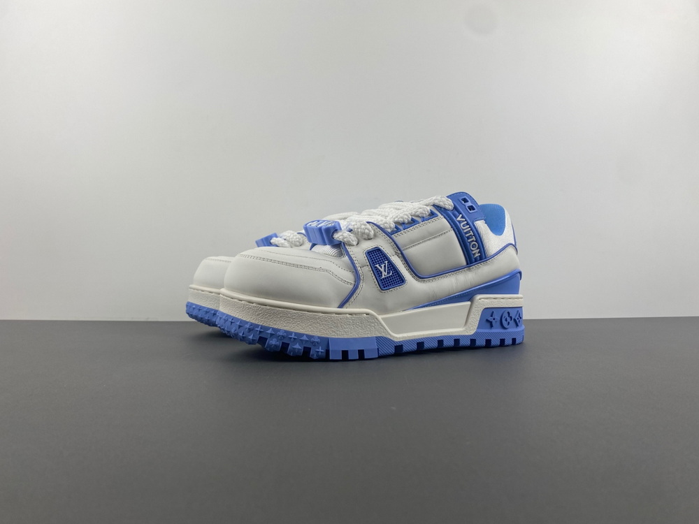 PK Batch Louis Vuitton LV trainer White Blue US13=47