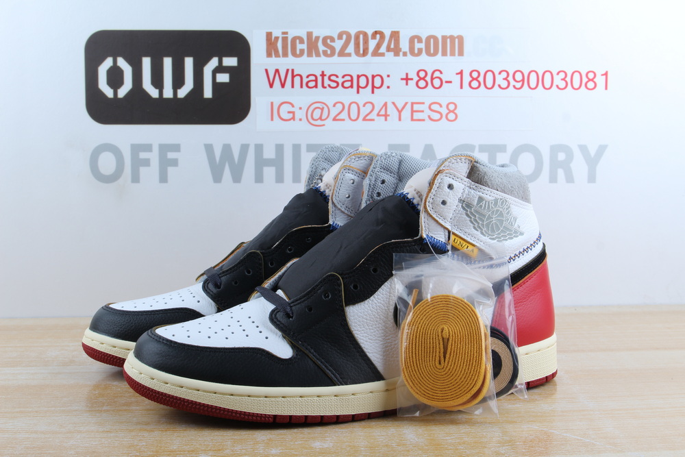 LJR batch Air Jordan 1 Union Los Angeles Black Toe