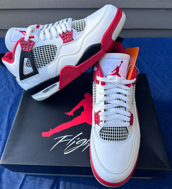 GX batch Nike Air Jordan 4 Retro Fire Red (2020)