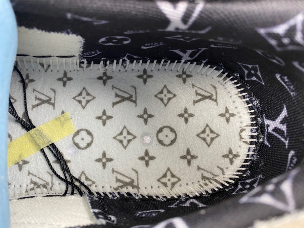 Air Jordan 1 Low X LV White Black