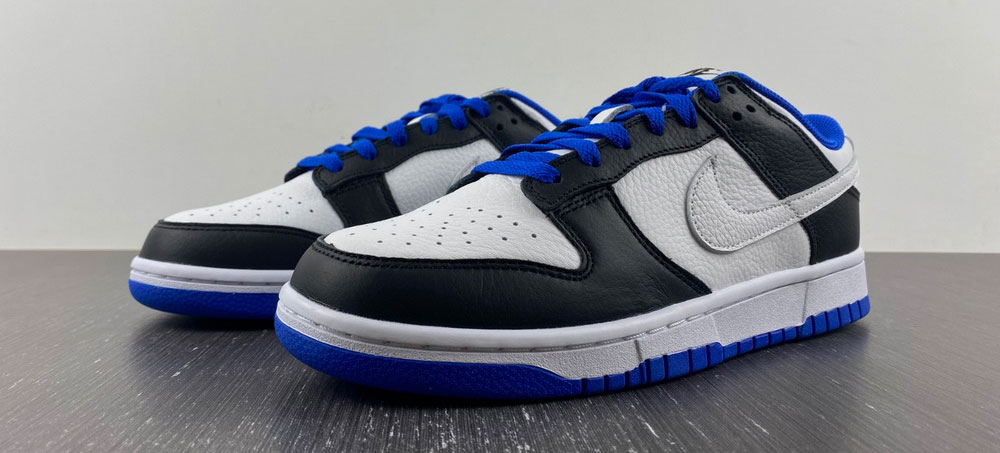 Nike Dunk Low White Black Royal