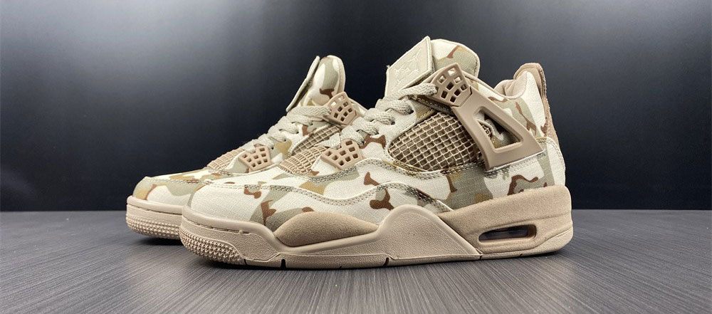 Aleali May x Air Jordan 4 Camo