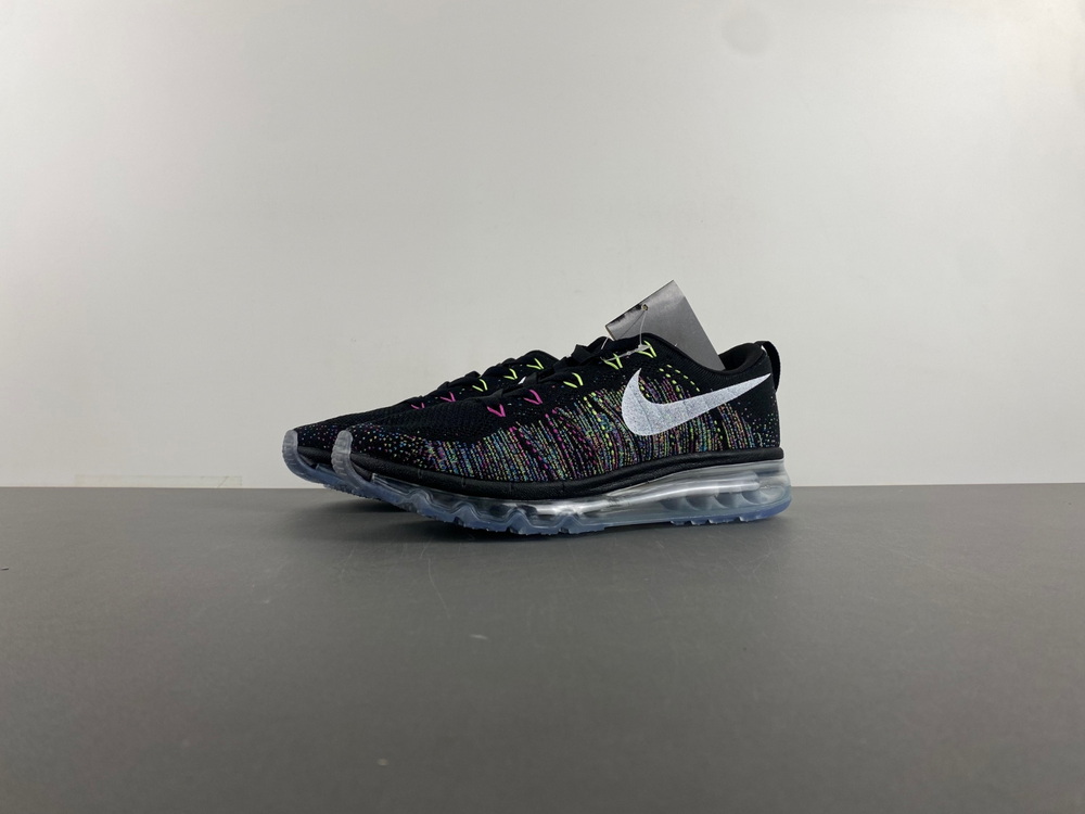 Nike Flyknit Air Max Black Multi-Color
