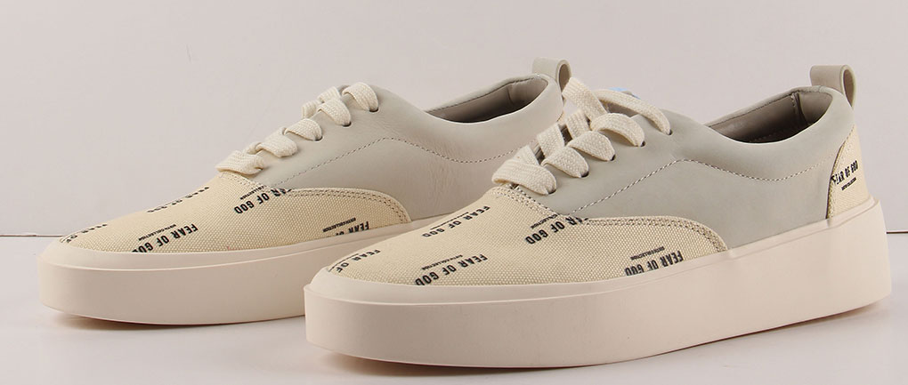 Fear of God 101 LACE up Bone Cream