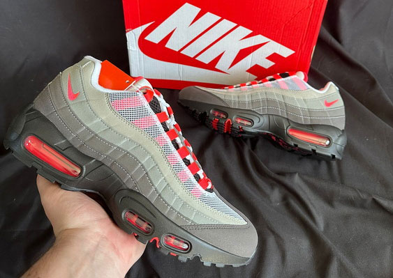 GX batch Nike Air Max 95 OG Solar Red (2018) Biggest 14