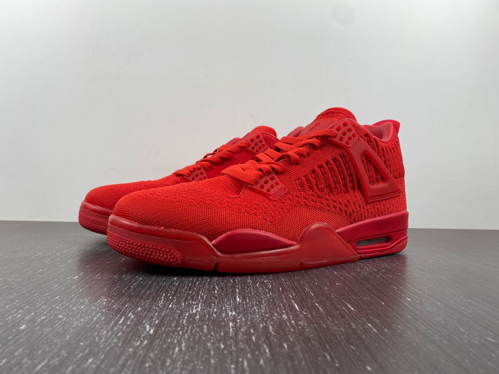 Jordan 4 Retro Flyknit Red
