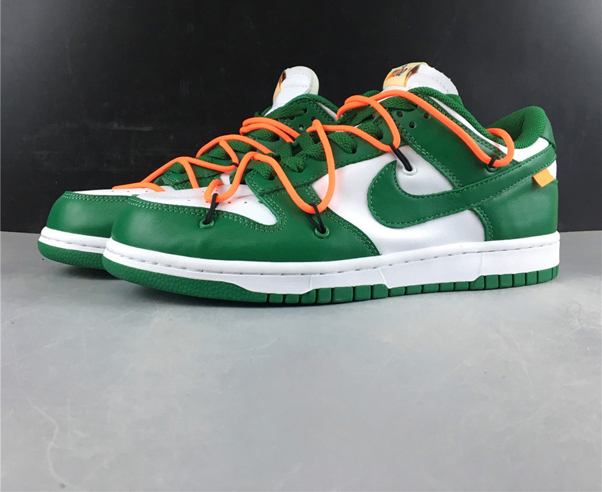 Nike Dunk Low Off-White Pine Green