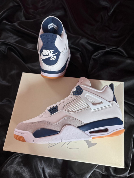 GX batch Air Jordan 4 Retro SB Navy AJ4 Biggest 14