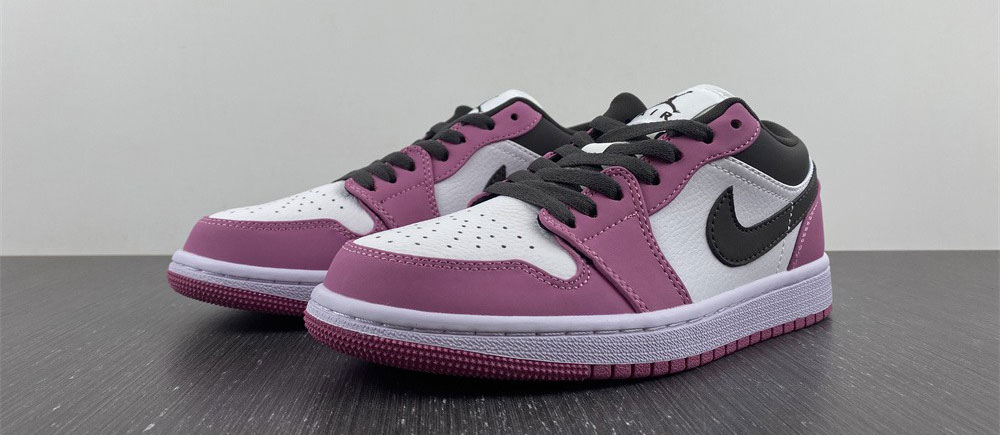 Jordan 1 Low Black Cactus Flower