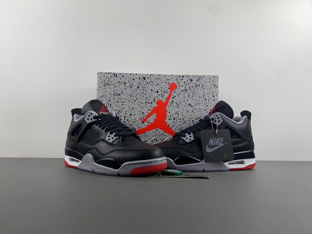 GX batch Air Jordan 4 Retro Bred Reimagined