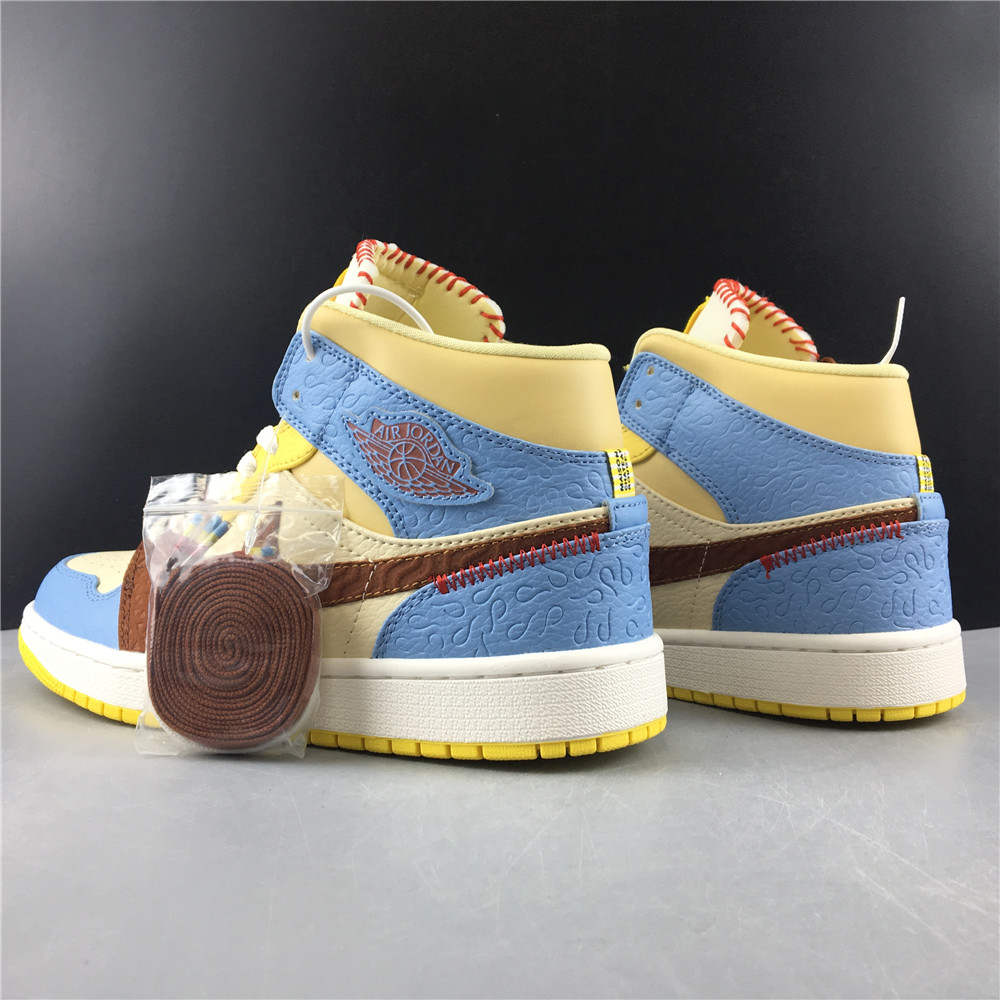 Jordan 1 Mid SE Fearless Maison Chateau Rouge