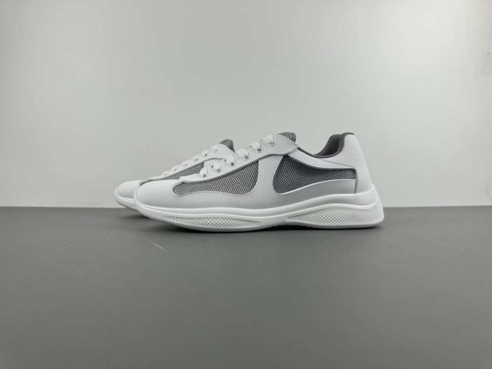 Prada Americas Cup White Dark Gray