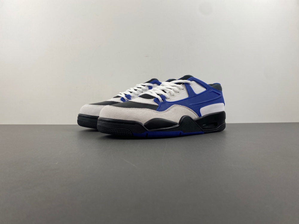 Jordan 4 RM Black Summit White Racer Blue