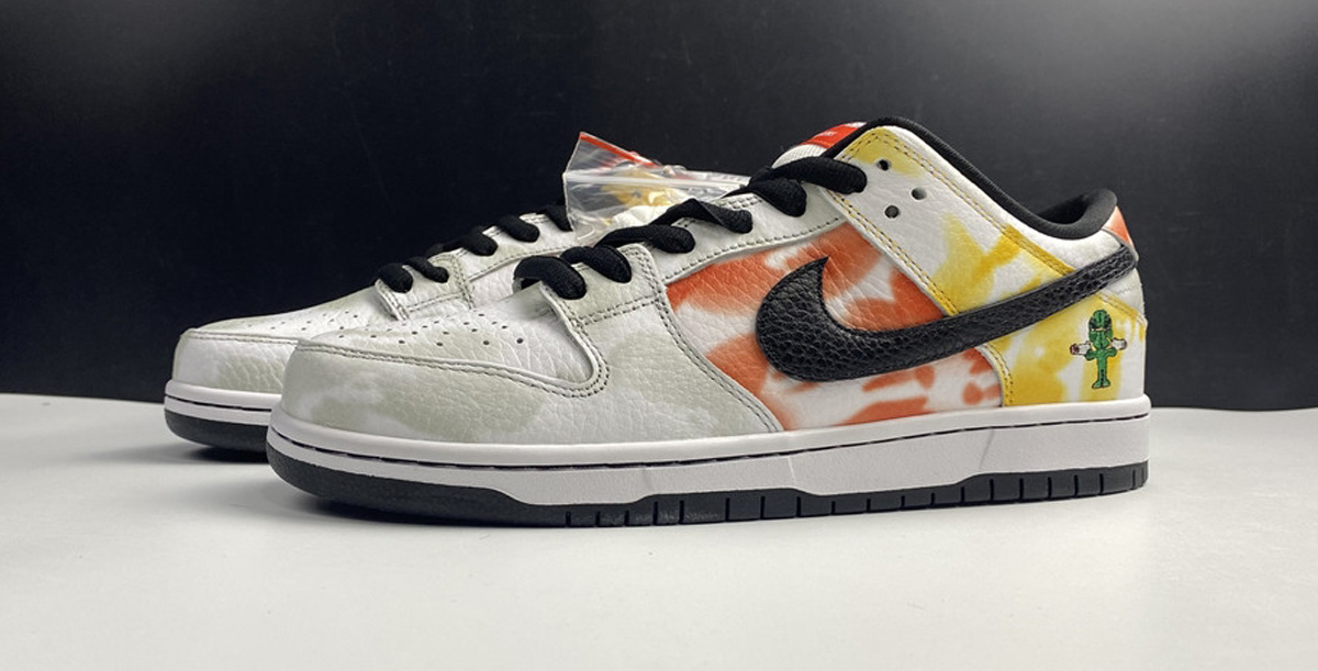 Nike SB Dunk Low Raygun Tie-Dye White