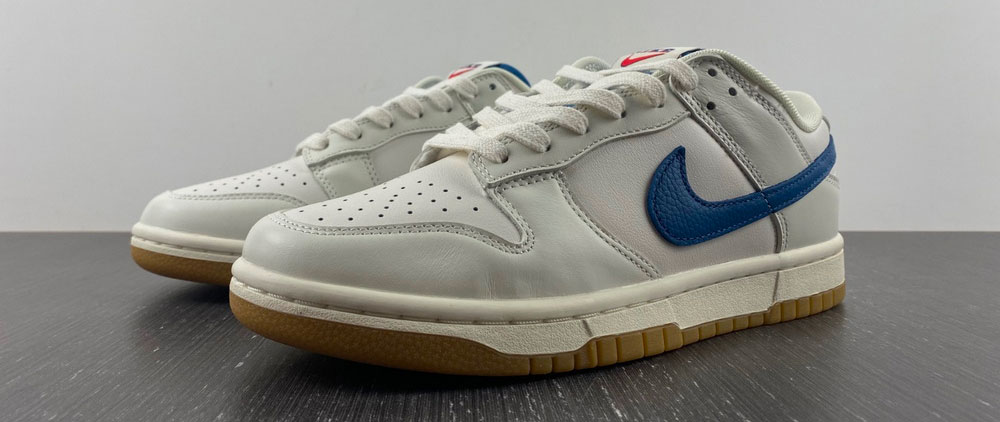Nike Dunk Low SE Sail Dark Marina Blue