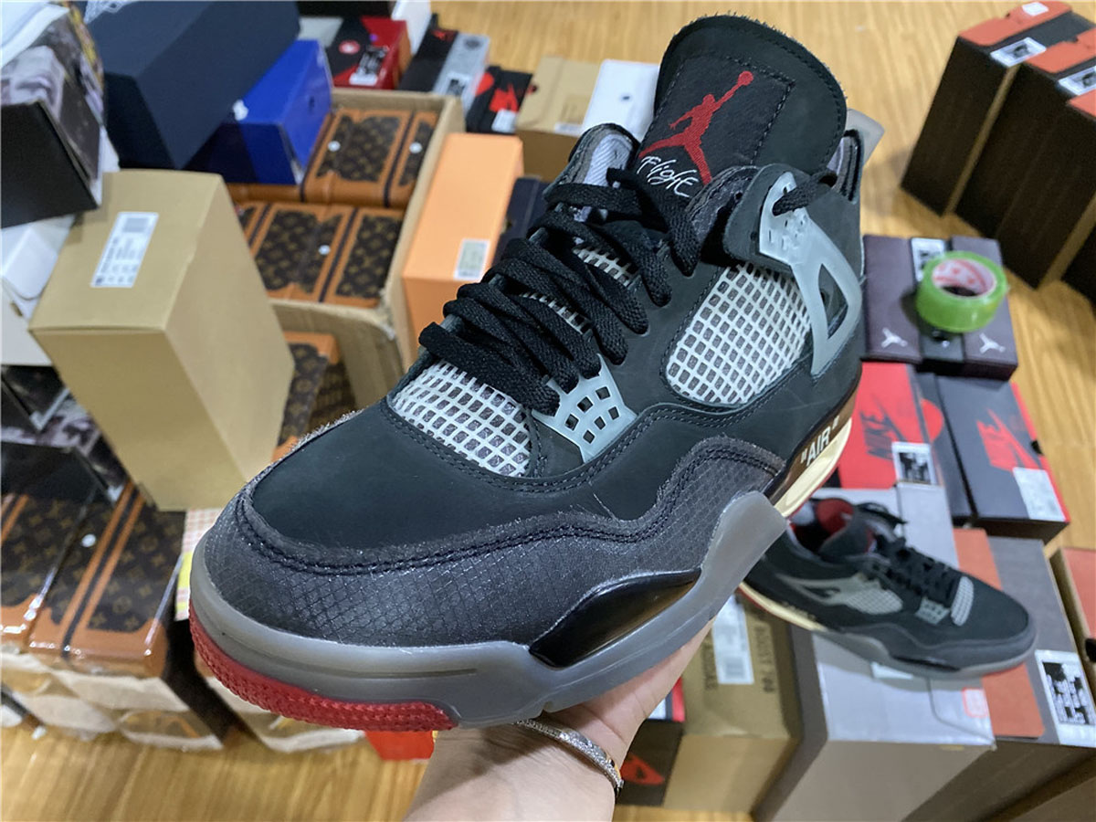Air Jordan 4 off white bred