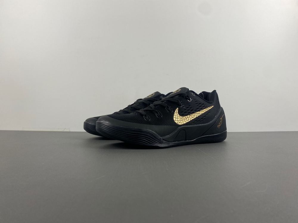 Nike Kobe 9 EM Low Black Gold