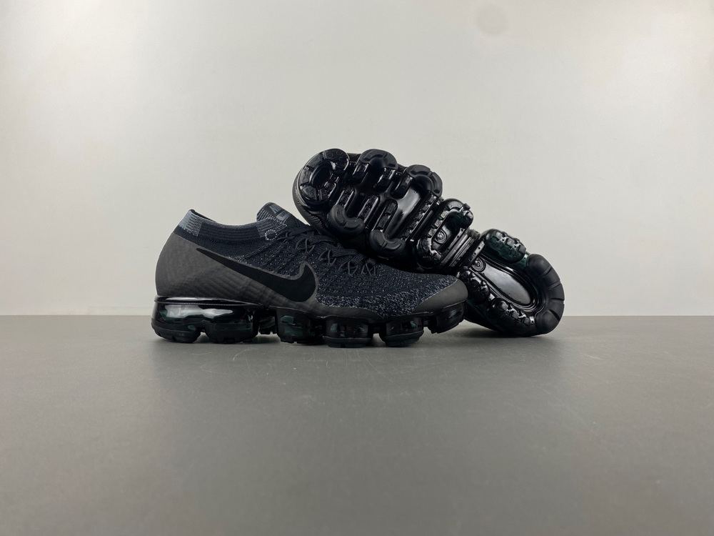 Nike Air VaporMax Flyknit Black Dark Grey