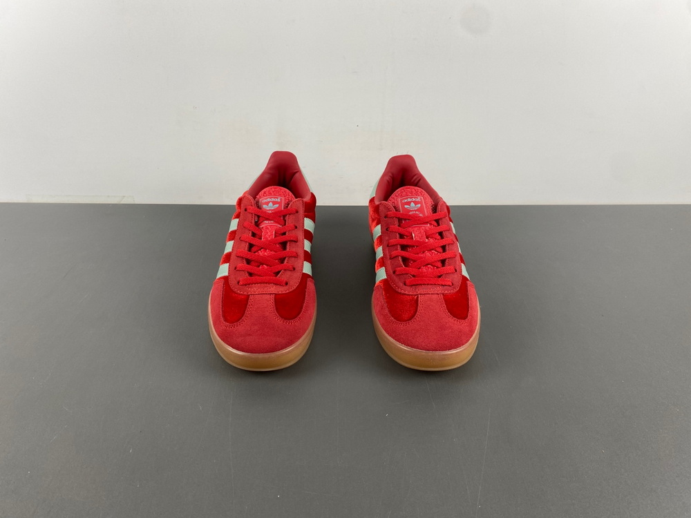 adidas Gazelle Indoor Better Scarlet Hazy Green (W)