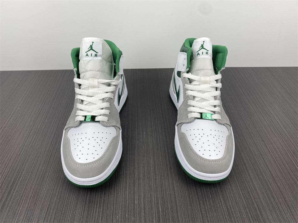 Jordan 1 Mid Grey Green