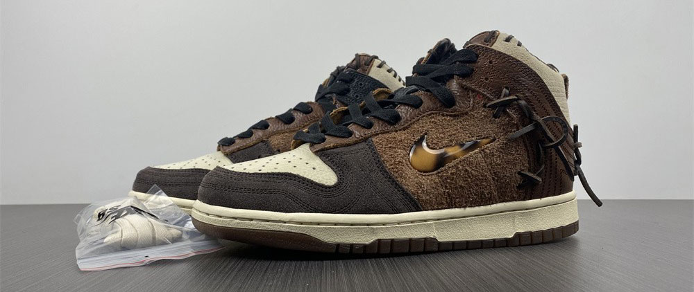 Nike Dunk High Bodega Legend Fauna Brown