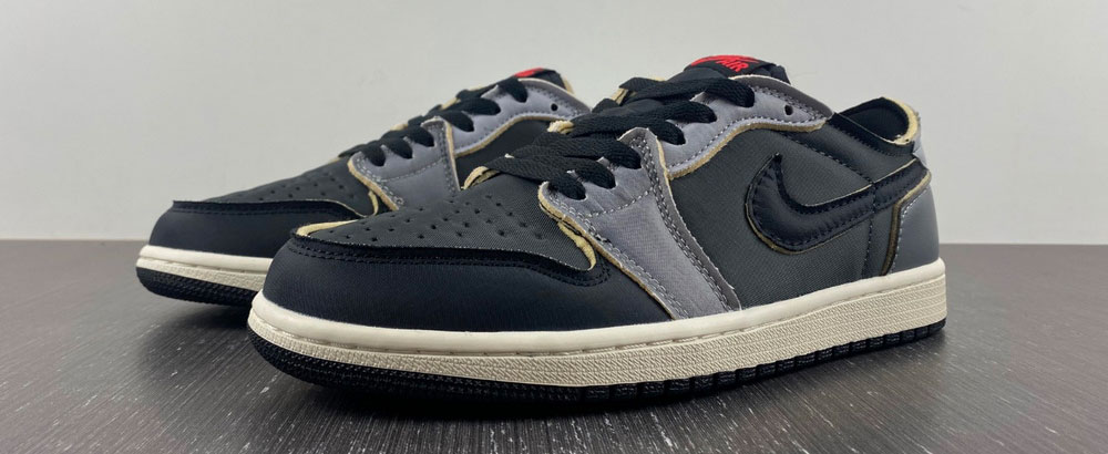 Jordan 1 Low OG EX Black Smoke Grey