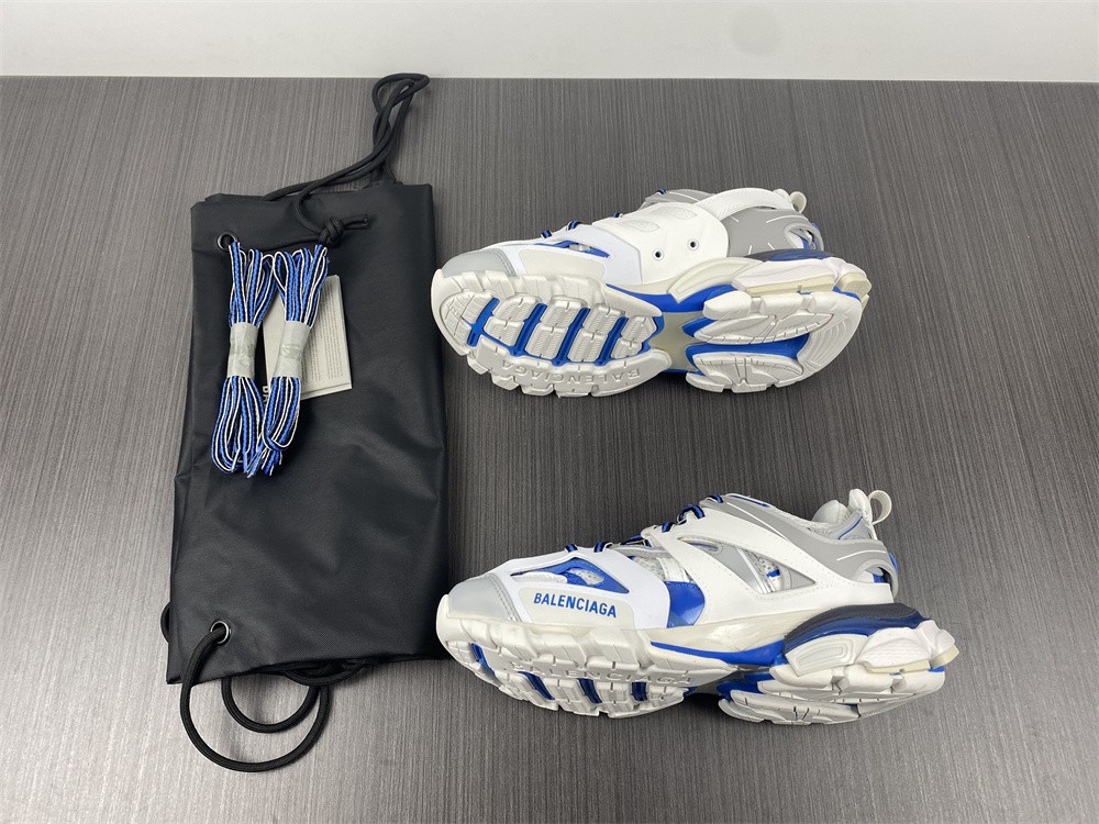 Balenciaga Track 3.0 White Blue Grey