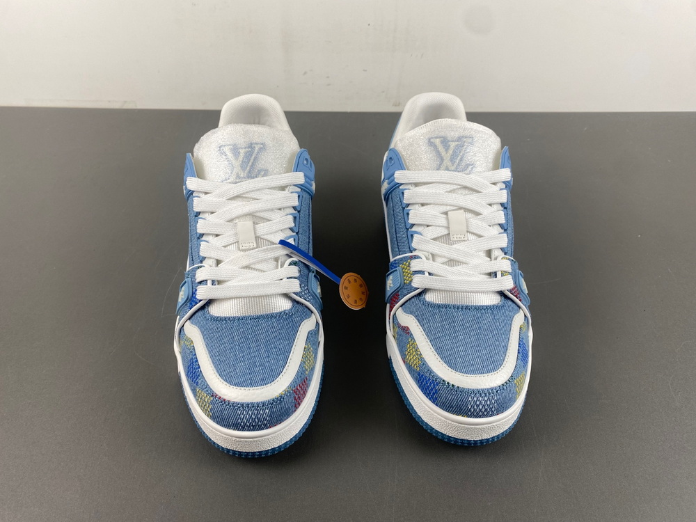 Top Batch Louis Vuitton LV trainer Blue