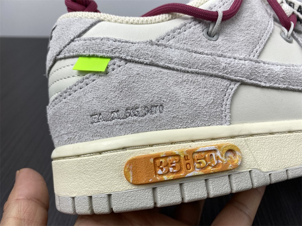 Nike Dunk Low Off-White Lot 35