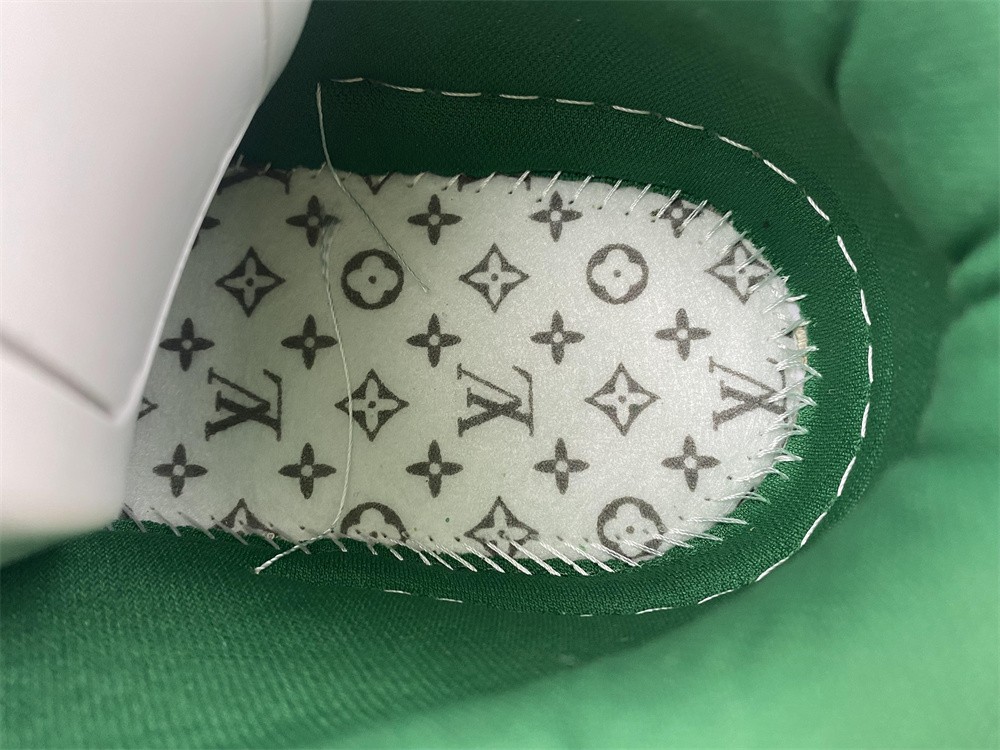 Louis Vuitton Trainer Monogram Denim Green