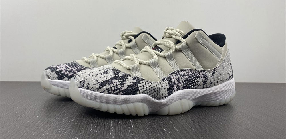 Jordan 11 Retro Low Snake Light Bone
