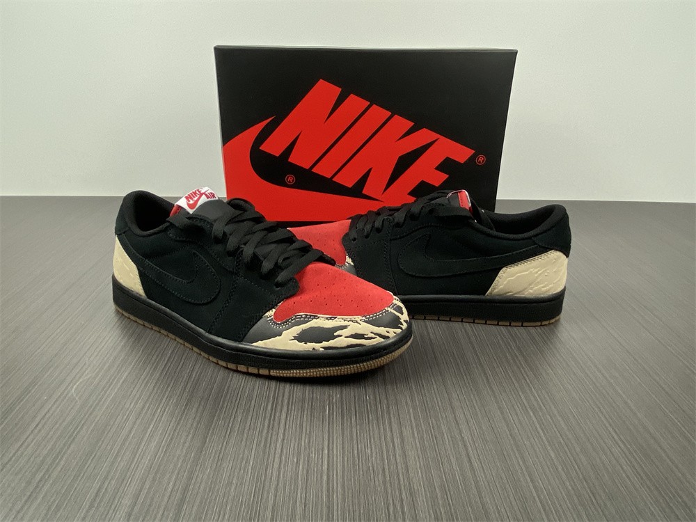 SoleFly x Air Jordan 1 Low Carnivore