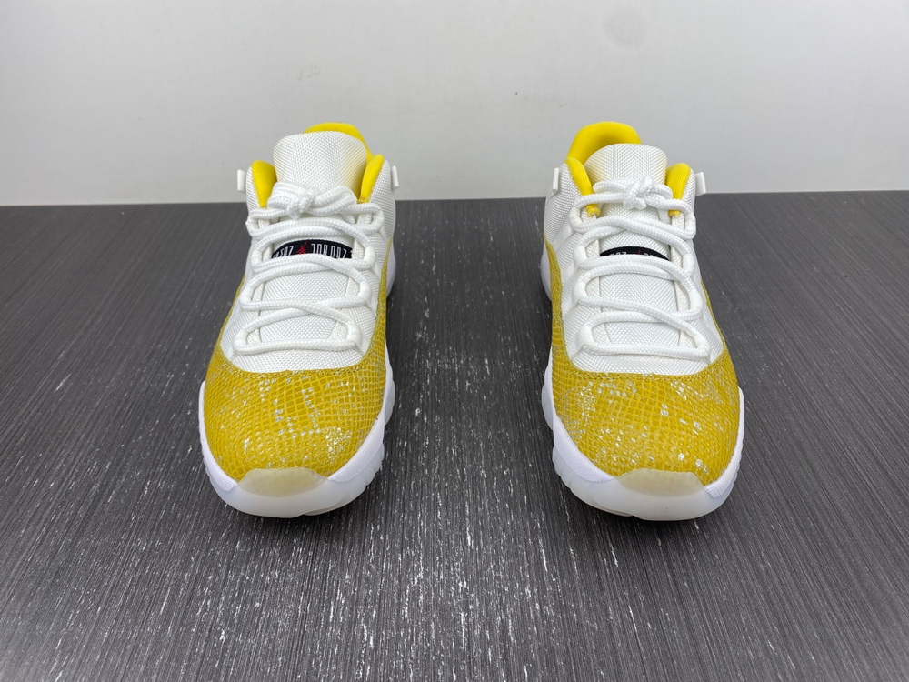 Air Jordan 11 Low Yellow Snakeskin
