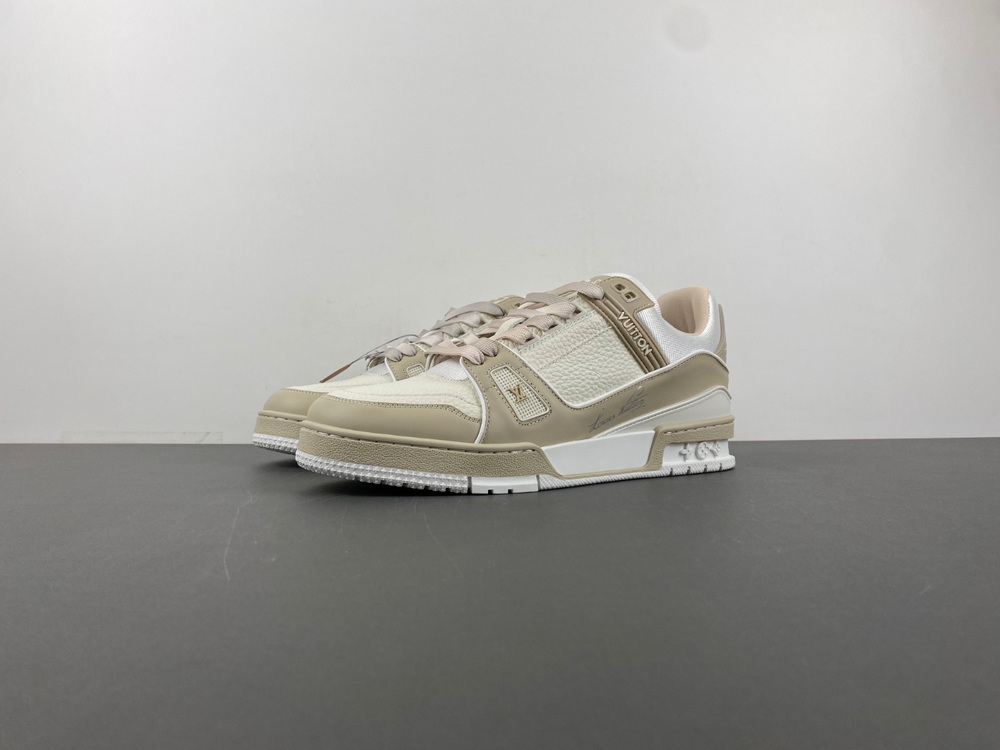 Top Batch X2 Louis Vuitton Trainer White Khaki
